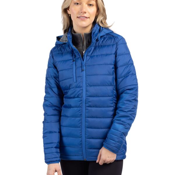 Hudson Insulated Womens Full-Zip Puffer Jacket Thumbnail