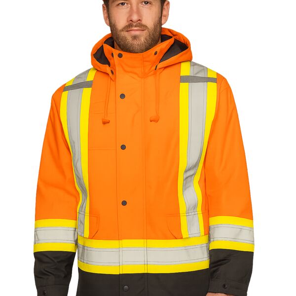 6-In-1 Winter Traffic Parka, 4″ Refl. Tape Thumbnail