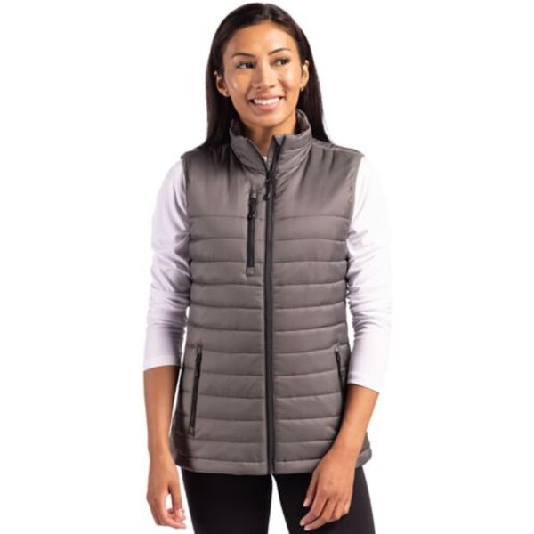Clique Valhalla Eco Full Zip Womens Puffer Vest Thumbnail